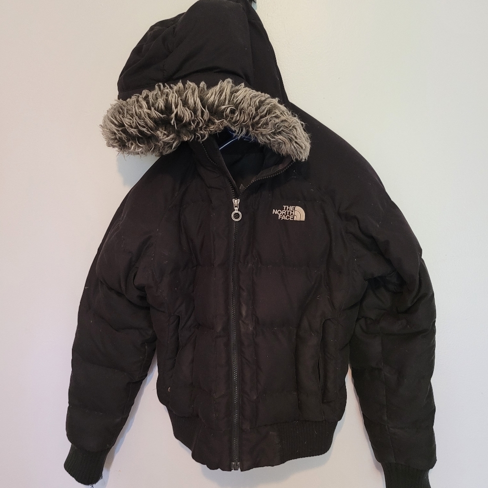 The North Face womens black jacket size medium